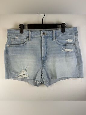 Old Navy Women’s High-Rise OG Straight Secret-Smooth Pockets Jean Shorts, 12